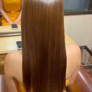 ロング メテオストレート✨ 山口一人のヘアスタイル