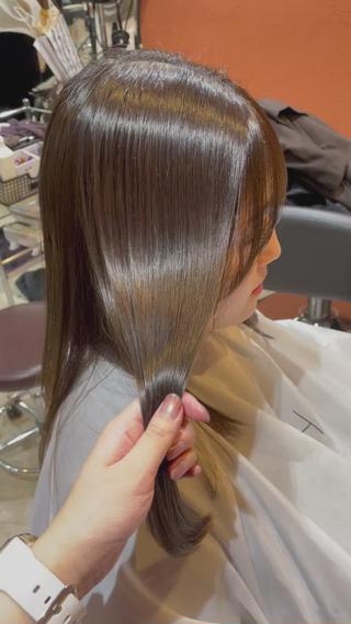 髪質改善で手触り艶々になりましょう 