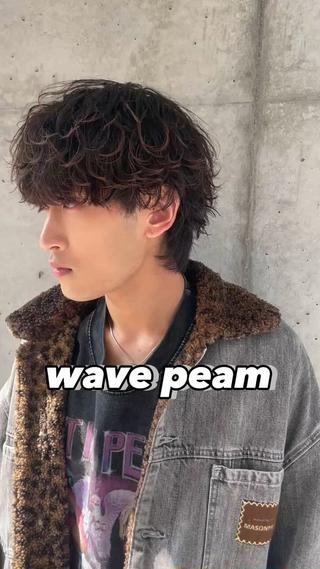 ショート パーマ メンズ 亀井隆汰/メンズ専門 パーマ特化美容師のヘアスタイル