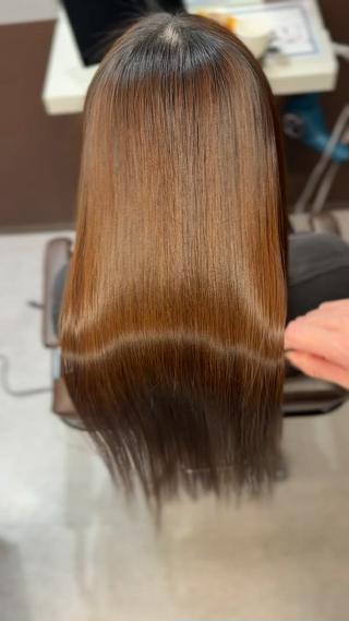 ロング 💎艶髪💎縮毛矯正 /髪質改善/ひかるのヘアスタイル