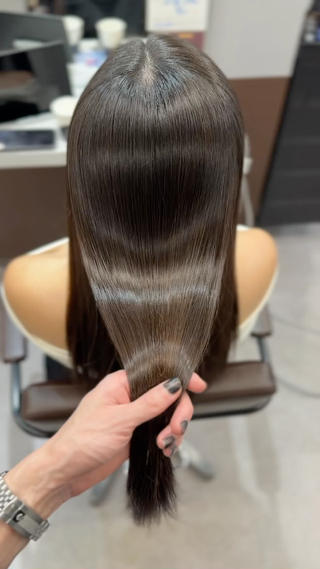 ロング 💎艶髪💎縮毛矯正 /髪質改善/ひかるのヘアスタイル