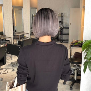 ショート カラー ヘアアレンジ アンドウ ユウ/ レイヤーカット/韓国のヘアスタイル