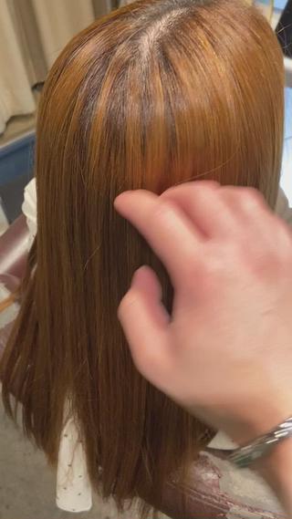 髪質改善ブリーチ毛でもこの仕上がり 