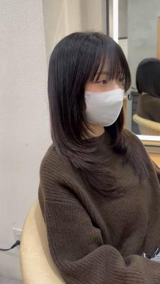 ミディアム 藤村 将士のヘアスタイル