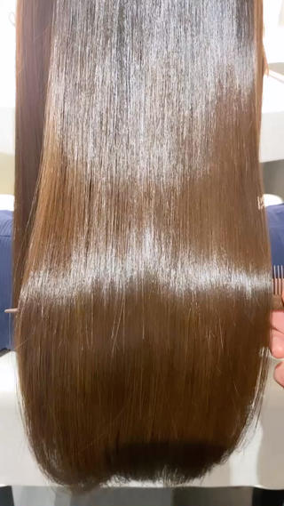 やわからく艶のある縮毛矯正♡ 