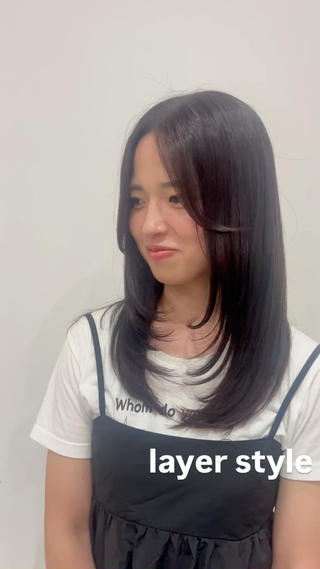 本日は初めてのレイヤースタイル任せていただきありがとうございます♪

伸ばしたいけど何か変化を加えたいって方におすすめのスタイルになります 