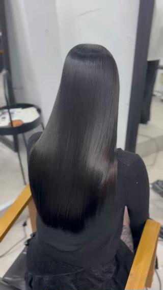 ロング darts所属・クリヤマ ヒシギのヘアスタイル