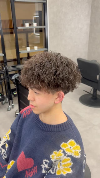 パーマ メンズ 【札幌メンズ特化】 つばさ🔥のヘアスタイル