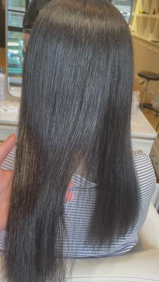 暗髪×髪質改善トリートメント 