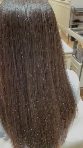 髪質改善トリートメント 