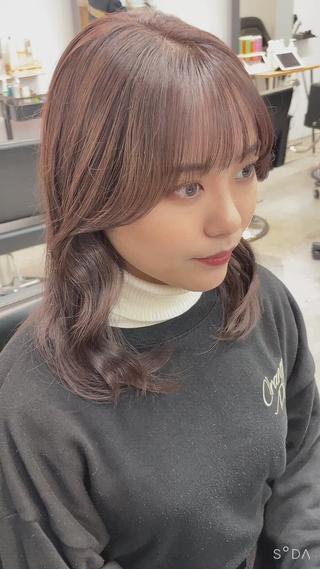 リアルお客様動くカタログ︎

顔周りに奥行きが出る韓国っぽオーダー 