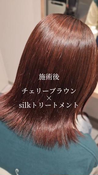 ミディアム カラー サロウィン　神戸三宮店所属・三宮No.1ブリーチ 無しカラー/杉山太貴のヘアスタイル