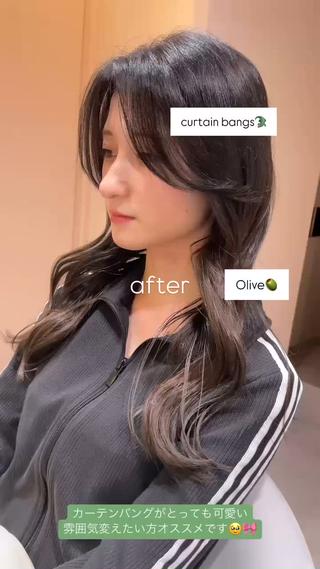 ロング カラー sand yokohama所属・🌟似合わせカット No.1🌟ホノのヘアスタイル