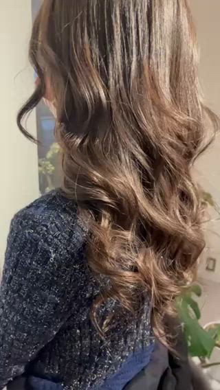 ロング 飯星慧斗 /ブリーチ、縮毛矯正のヘアスタイル