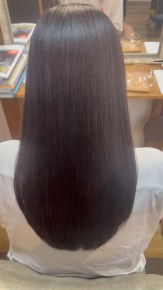 ロング suzu☺︎ 髪質改善/ストレートのヘアスタイル