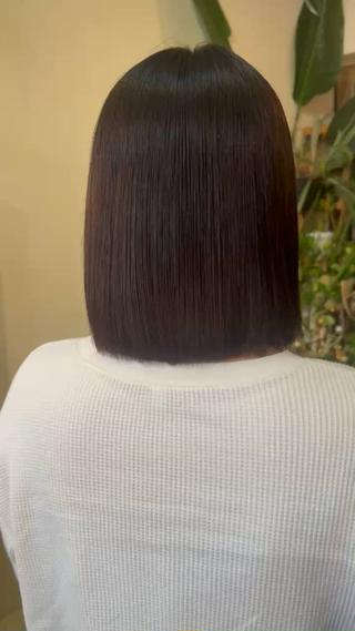 ミディアム suzu☺︎ 髪質改善/ストレートのヘアスタイル