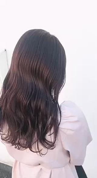 セミロング カラー パーマ ヘアアレンジ 【ツヤ髪美容師】 ツダケイスケのヘアスタイル