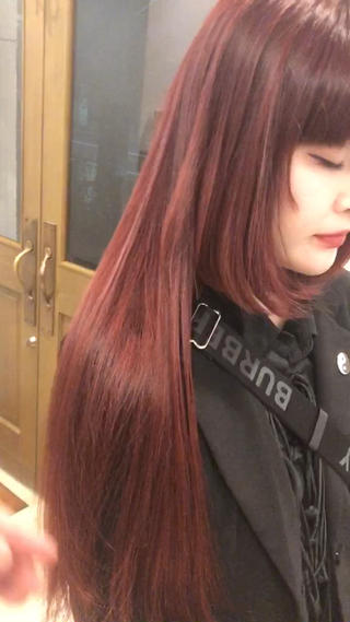 ロング カラー パーマ ヘアアレンジ 【ツヤ髪美容師】 ツダケイスケのヘアスタイル