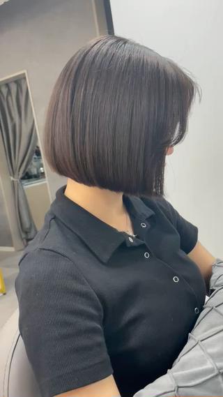 #ボブ#韓国風ヘア 