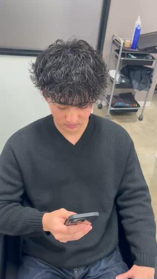 パーマ 武田 一馬のヘアスタイル