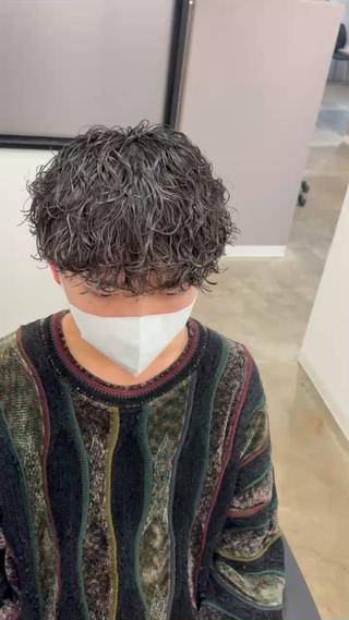 パーマ 武田 一馬のヘアスタイル