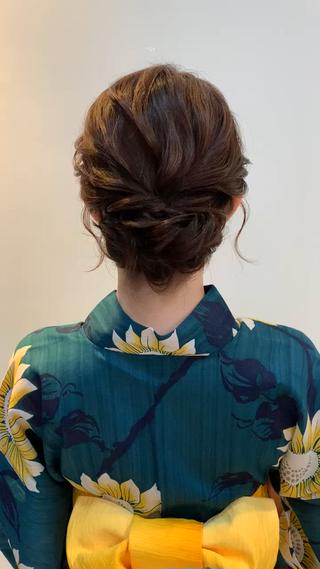 360°どこからみても可愛いヘアと着付け♡ 