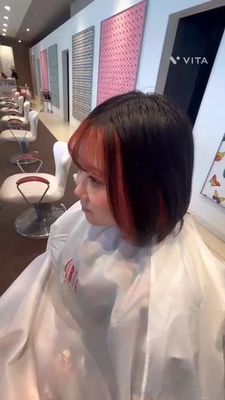 ヘアアレンジ 渡部 優衣のヘアスタイル