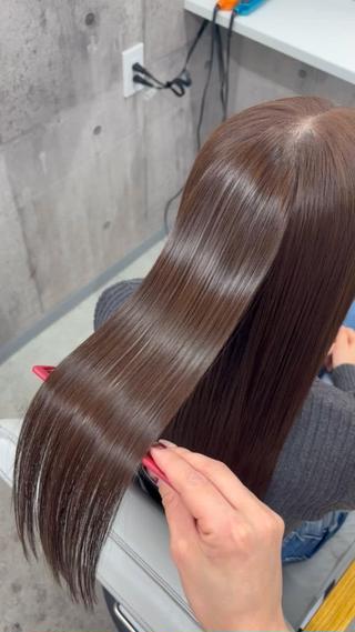 ロング カラー ageless所属・ageless/ nana/髪質改善のヘアスタイル