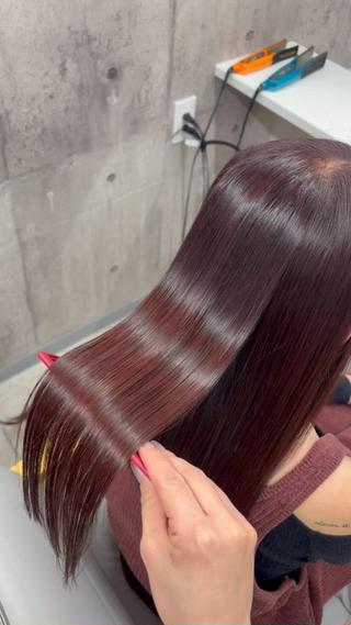 ロング カラー ageless所属・ageless/ nana/髪質改善のヘアスタイル