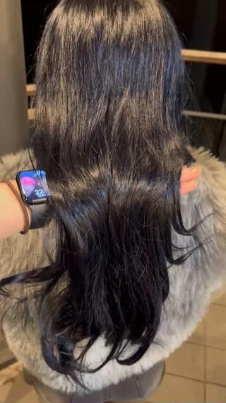 ロング カラー GNM TOKYO GUNHEE&MUJIN所属・AYANE ◝✩韓国ヘアのヘアスタイル