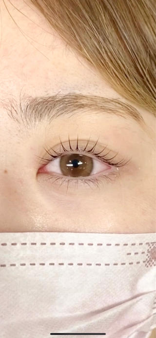 ロングまつ毛さんのパリジェンヌ 