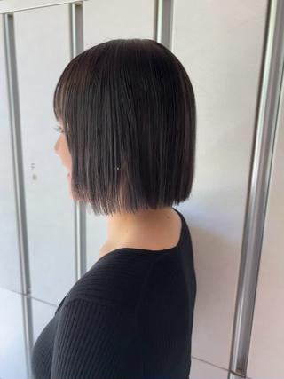 ショート Iris by artina 武蔵小杉店【イリス バイ アルティナ】所属・🎼レイヤー/顔周り カット/nene♬のヘアスタイル