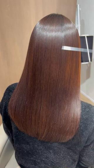 美髪ストレート 