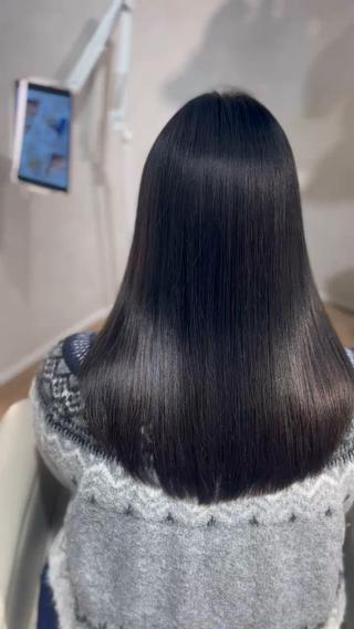髪質改善カラー 
