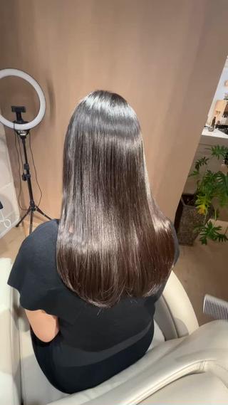 ロング パーマ MIRA【ミラ】所属・大西 愛梨のヘアスタイル