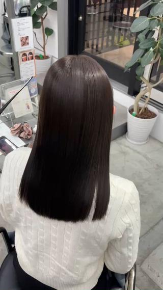 ロング tuelu by diptyMOILA【トゥエル バイ ディプティモイラ】所属・Masu カラーモデル募集💫のヘアスタイル