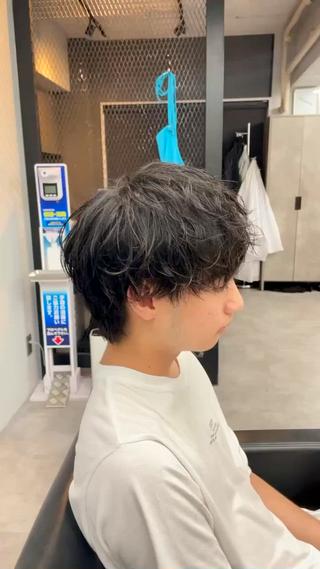 刈り上げないスパイラルマッシュ 