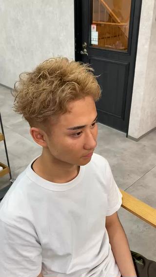 カットだけでこの質感！ハイトーンスパイキー！ 