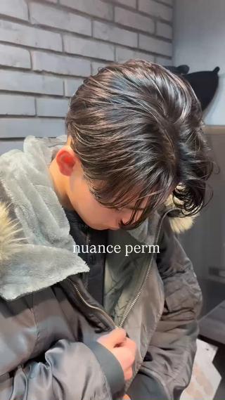 ショート パーマ 山本拓実 立川美容師のヘアスタイル