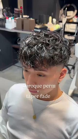 ショート パーマ 山本拓実 立川美容師のヘアスタイル