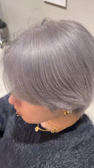 ショート カラー メンズ ヤリタ カケルのヘアスタイル