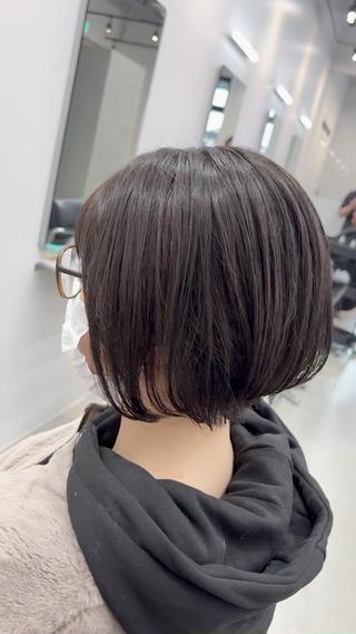 ショート lafithhairelan所属・lafithhair スタイリスト岡由羅のヘアスタイル
