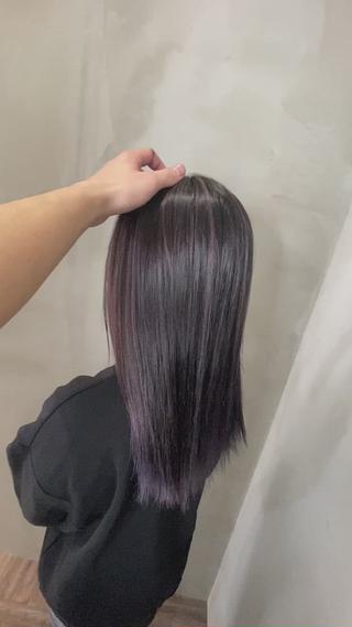 ロング カラー ヘアアレンジ Belle hair Design青野大貴のヘアスタイル