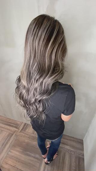 ロング カラー ヘアアレンジ Belle hair Design青野大貴のヘアスタイル