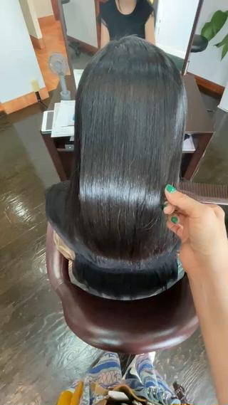 髪質改善ストレート 