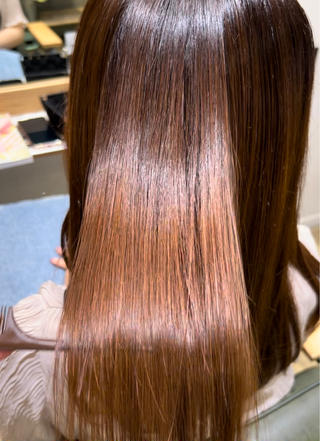 ロング ガーリー/暖色カラー /横浜/さくらのヘアスタイル