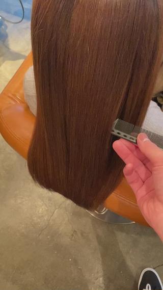 ロング 髪質改善／美髪矯正 林田和真のヘアスタイル