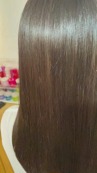 ロング カラー 髪質改善／美髪矯正 林田和真のヘアスタイル
