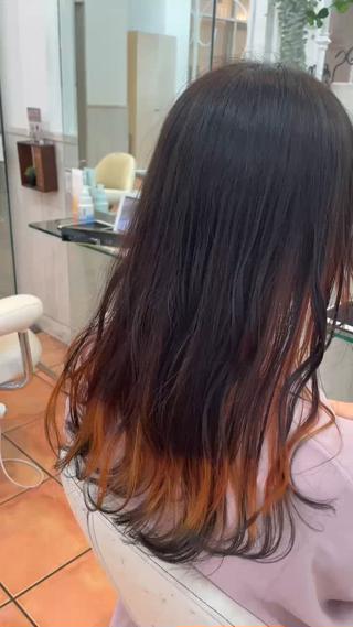 カラー アンククロス所属・和気 世果のヘアスタイル