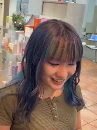 カラー アンククロス所属・和気 世果のヘアスタイル